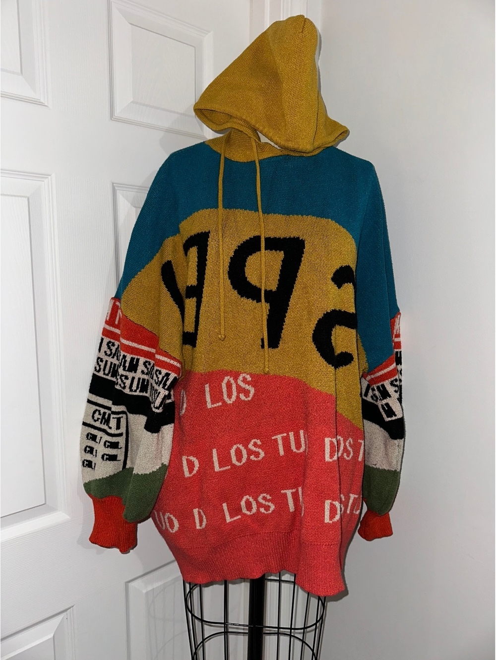 Fashion Nova Women's Multi-Color Relaxed Fit Hoodie Graphic Print, XL